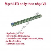 Mạch LED nháy theo nhạc V5 20 LED